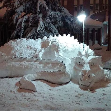 Really Awesome Snow Sculptures