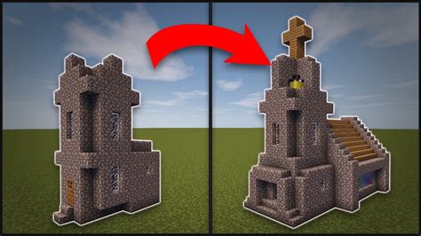 Minecraft Village Church Blueprints