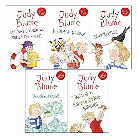 A BOX of FUDGE - JUDY BLUME [Scholastic Paperback Box Set of 5] (Fudge ...