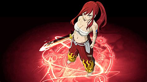 Erza Scarlet Wallpaper HD - WallpaperSafari