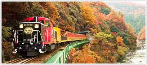 Sagano Scenic Railway, Kyoto, Japan | Sagano Scenic Railway photos and ...