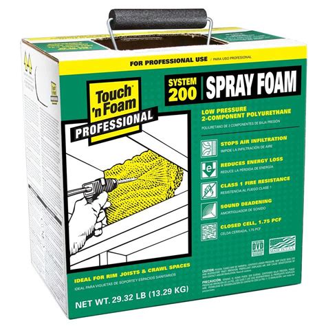 Touch 'n Foam 200 ft. Board Polyurethane 2-Component Spray Foam Kit ...