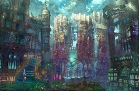 Japan, Architecture, Digital Art, Anime Wallpapers HD / Desktop and ...