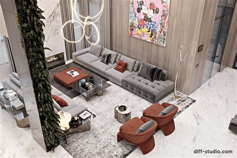 Luxury Modern Home Interior With A Sense Of FunInterior Design Ideas.