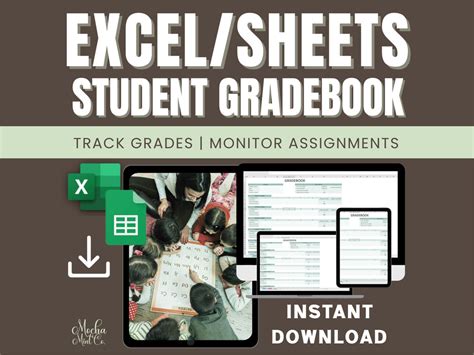 Homeschool Planner GRADEBOOK Excel Spreadsheet STUDENT COLLEGE ...