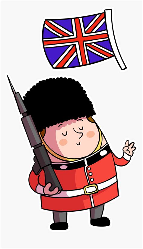 Cartoon British Flag - United Kingdom Cartoon Flag, HD Png Download ...