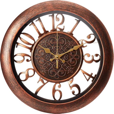 Buy Adalene Wall Clocks Battery Operated Non Ticking - Completely ...