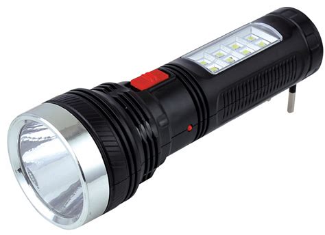 Yj-228t Led Rechargeable Plastic Solar Torch - Buy Plastic Solar Torch ...