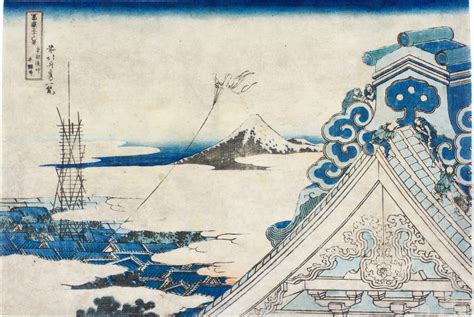 Katsushika Hokusai (1760-1849) | Hongan-ji Temple at Asakusa in Edo ...