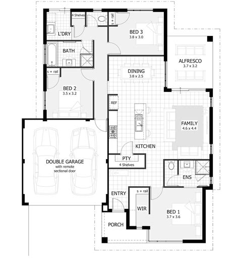 3 Story Floor Plans - Scandinavian House Design