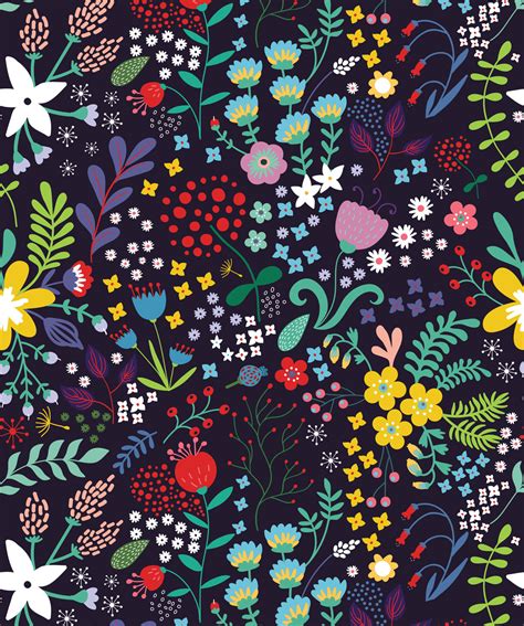 Modern Floral Wallpaper Patterns