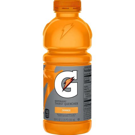 Gatorade Nutrition Facts 20 Oz - Health Benefited