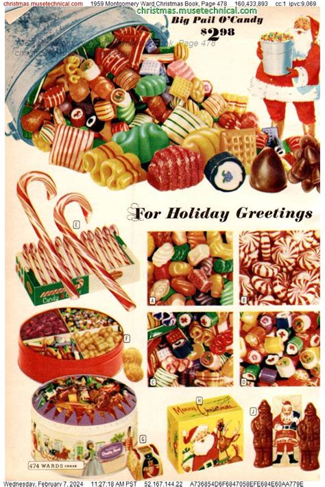 1959 Montgomery Ward Christmas Book, Page 478 - Catalogs & Wishbooks