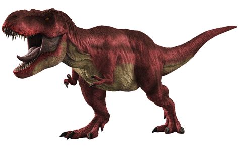 Jurassic park red t rex render png by Junior3DSYMas on DeviantArt