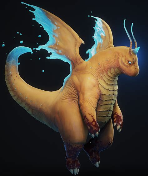 Jared Chavez - Demonic Pokemon - Dragonite - (Realtime)