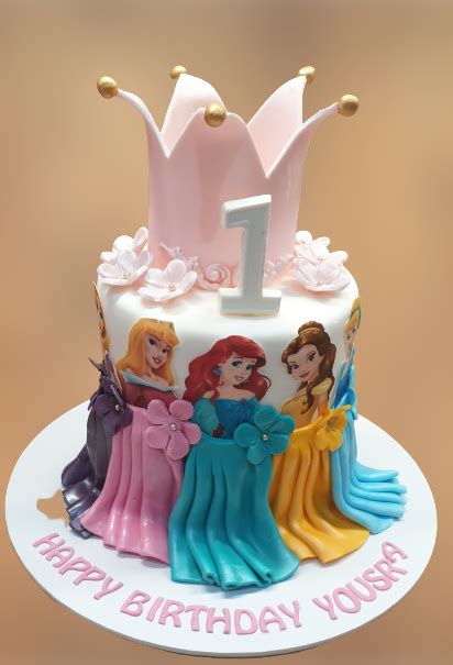 Disney Princess Birthday Cake NC542 – Cake Boutique