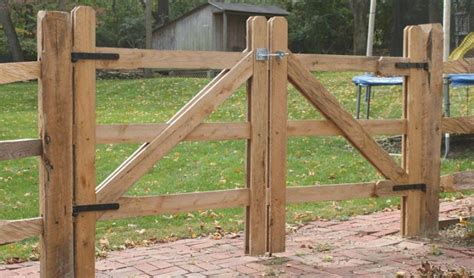 How To Build Split Rail Fence Gate | Fence gate design, Wood fence ...