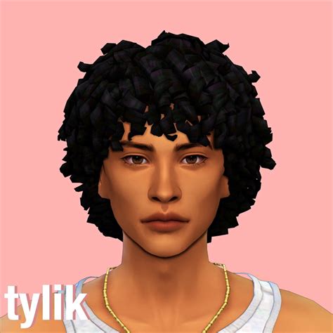 the long awaited male cc list from my tiktok! in 2023 | Sims 4 hair ...