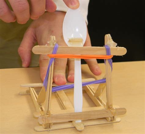 Catapults With Popsicle Sticks