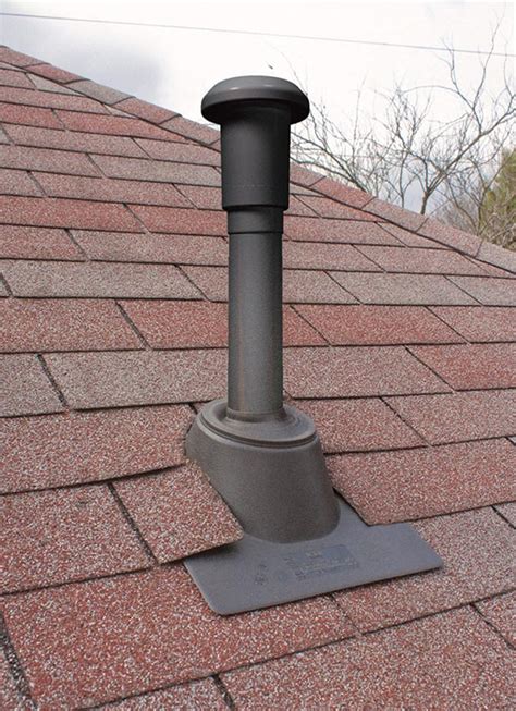 Rough Plumbing Linear Roof Vent Carbon Odor Septic Filter 2.5# Unit ...