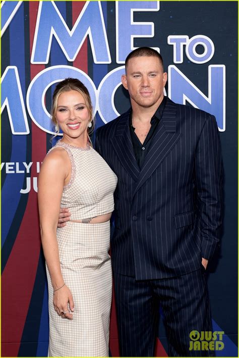 Scarlett Johansson & Channing Tatum Flew to NYC for 'Fly Me to the Moon ...