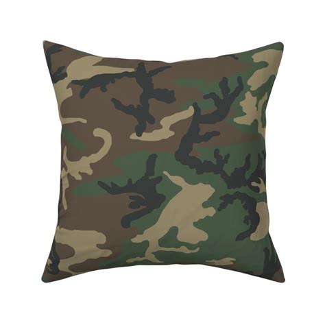 M81 Woodland Camo Fabric | Spoonflower