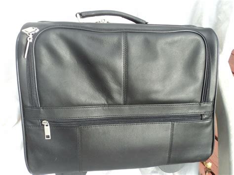 Leather Rolling Briefcases | Gene's Luggage