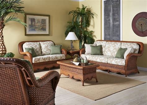 wicker living room furniture - Furniture Ideas