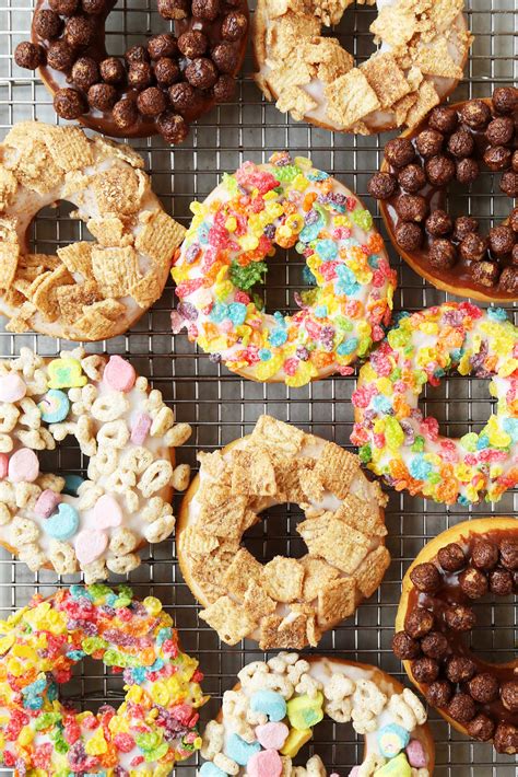 Breakfast Cereal Doughnuts - Jonathan Melendez