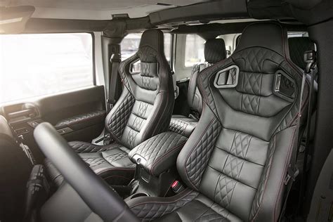 Jeep Wrangler JK (2013-2018) 4 Door Leather Interior - Project Kahn