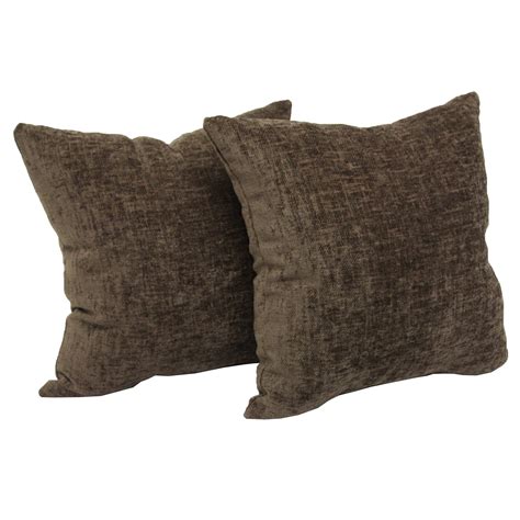 brown throw pillows