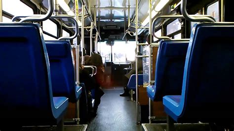 2000 New Flyer C40LF #938 on the B35 Local [Interior] - YouTube