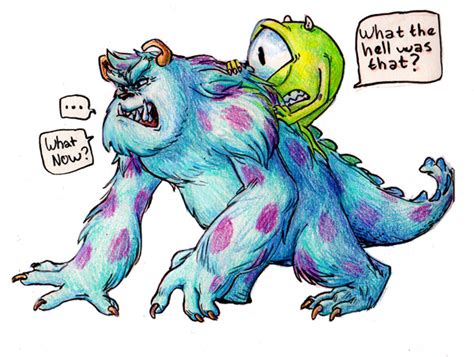 Mike and Sulley by ingunnsara on DeviantArt