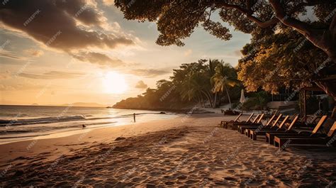 Premium AI Image | The beach at the hotel riu montego bay