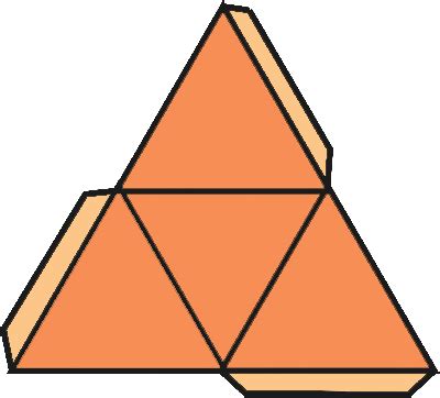 Triangular pyramid net - neryshows