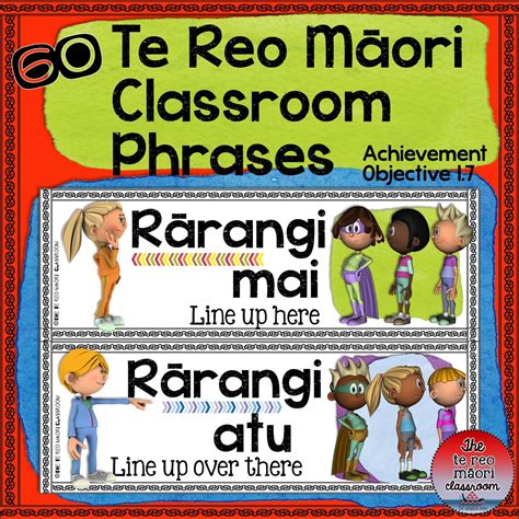 Te Reo Māori: Classroom Phrases - The Te Reo Māori Classroom