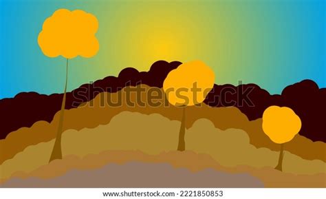 Colorful Wallpaper 4k Nature Banner Scenics Stock Illustration ...