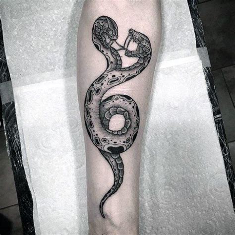 30 Cool Two Headed Snake Tattoo Ideas for Men | Tattoos for guys ...