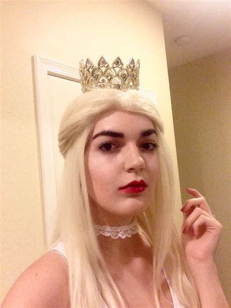 White queen makeup test | Cosplay Amino