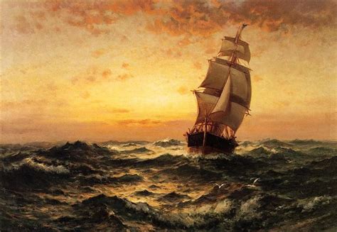 Sailing Ship Sunset