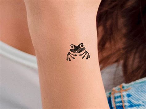 Frog Temporary Tattoo - Etsy