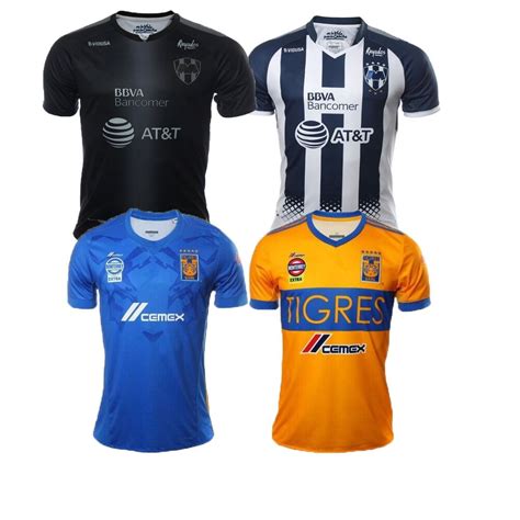 Mexico Tigres UANL 2017 2018 Tigers Monterrey Rugby Jerseys Shirt ...