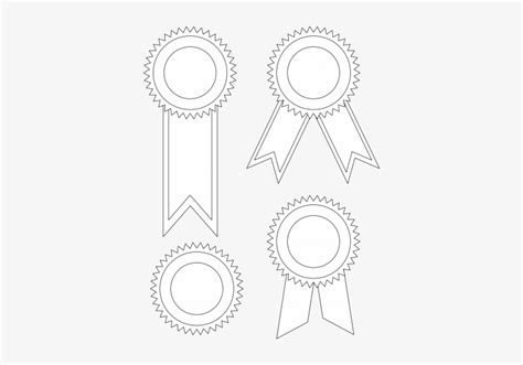 Award Ribbons Template Png Png Images - Printable Ribbon Bow Template ...