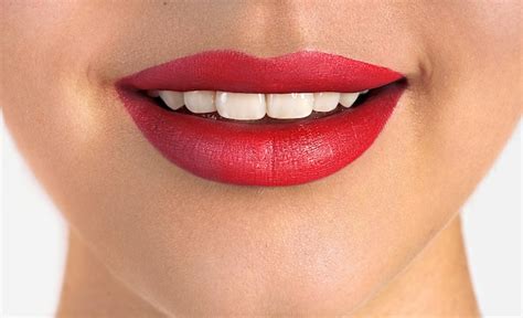 Premium Photo | Beautiful woman lips with red lipstick smiling mouth ...