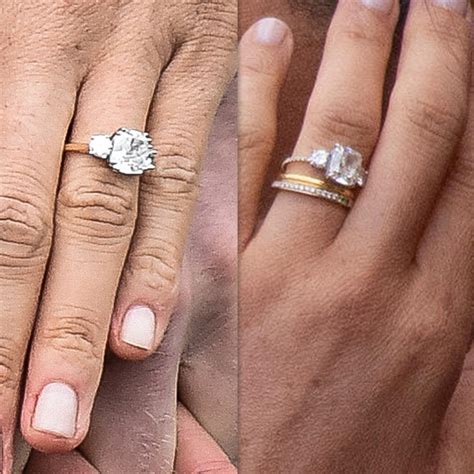 Is Meghan Markle wearing a redesigned engagement ring?