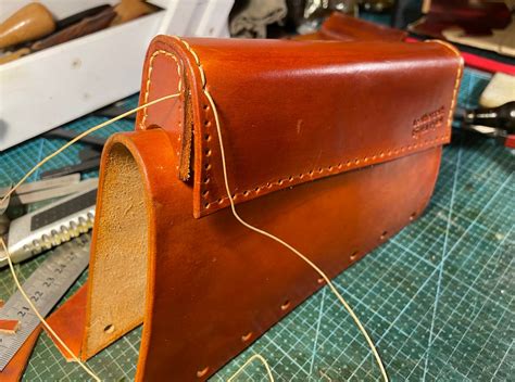 Custom Leather Rifle Stock Cover With Cheek Riser for Shiloh | Etsy