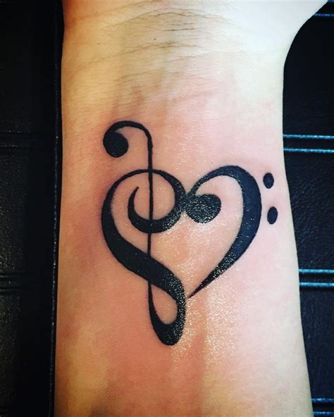 101 Best Bass Clef Tattoo Ideas You'll Have To See To Believe!