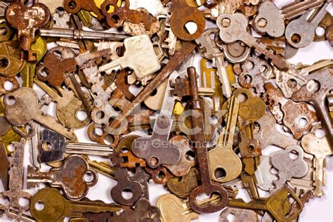 Collection Of Old Keys Stock Photo | Royalty-Free | FreeImages