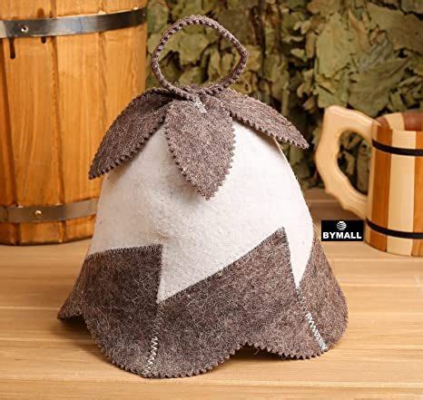 AmazonSmile : byMall Magic Bell Sauna hat Russian Suana Hats Bath Hat ...