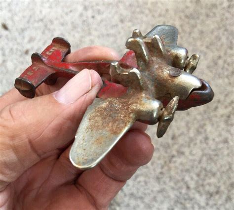 vintage antique toy airplane Metal | #2804869176